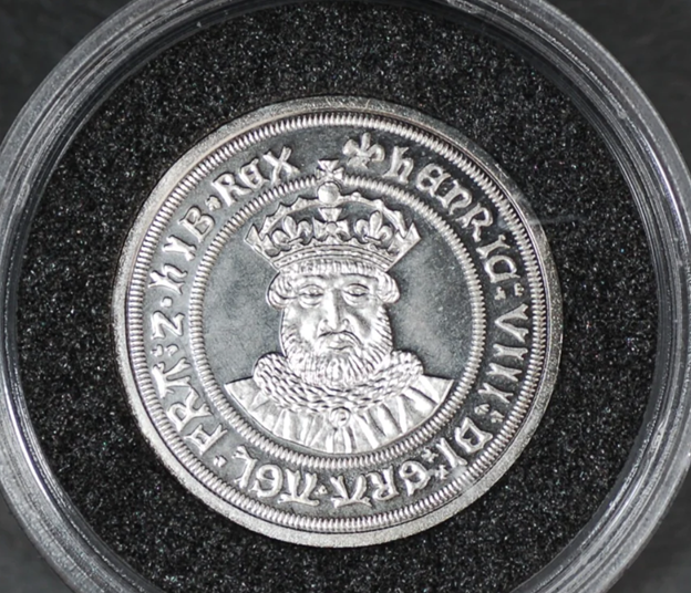 A Testoon in perfect condition